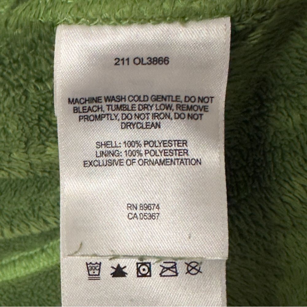 Mountain Hardwear Green Full Zip Fleece  Women's Small‎ - Picture 4 of 7